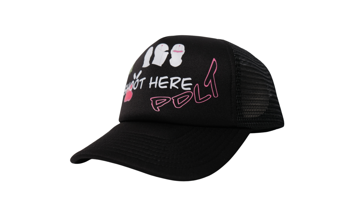 SHOOT HERE - Trucker Cap