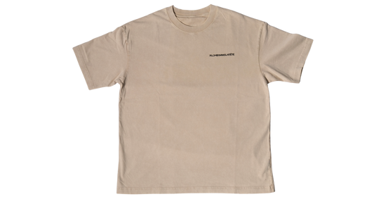Not Here Tee – Sand