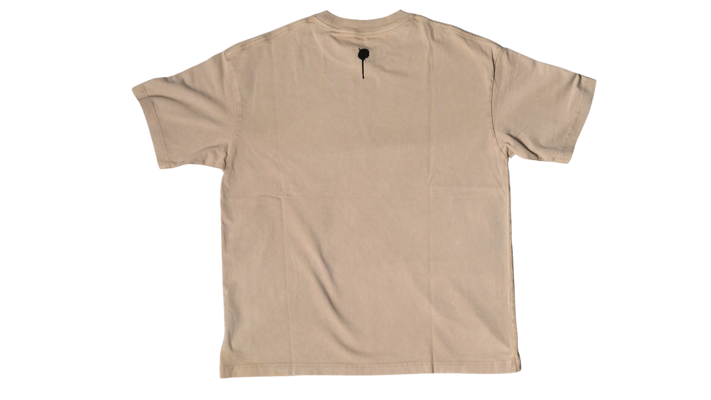 Not Here Tee – Sand